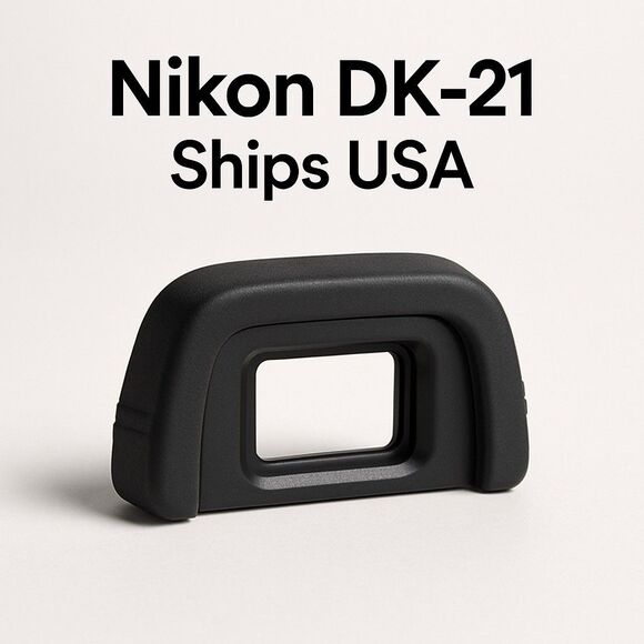 Rubber Eyecup DK-21 for Nikon  D7000 D300 D300S D90 D80 D200 D70S D60 D50 - Picture 1 of 5